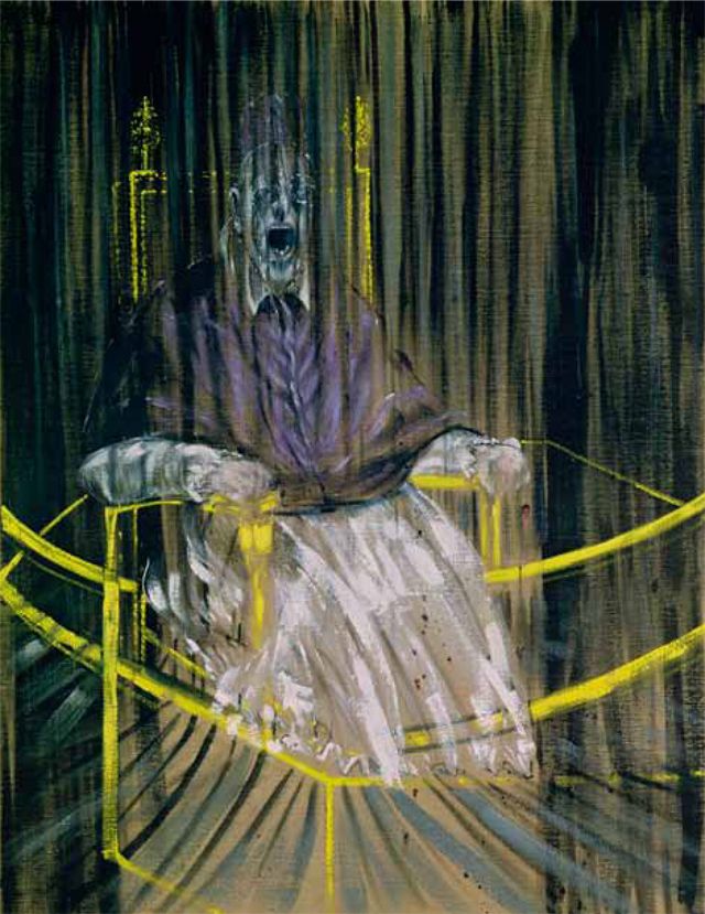 Tamara Rojo&#039;s favourite painting, tudy after Velázquez’s Portrait of Pope Innocent X by Francis Bacon.