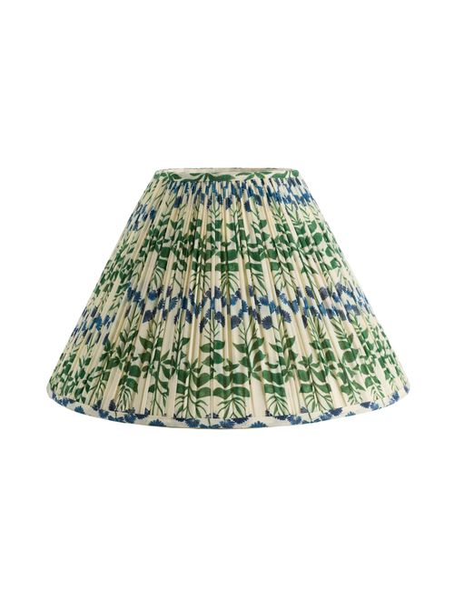 Ruched Empire Printed Lamp Shade