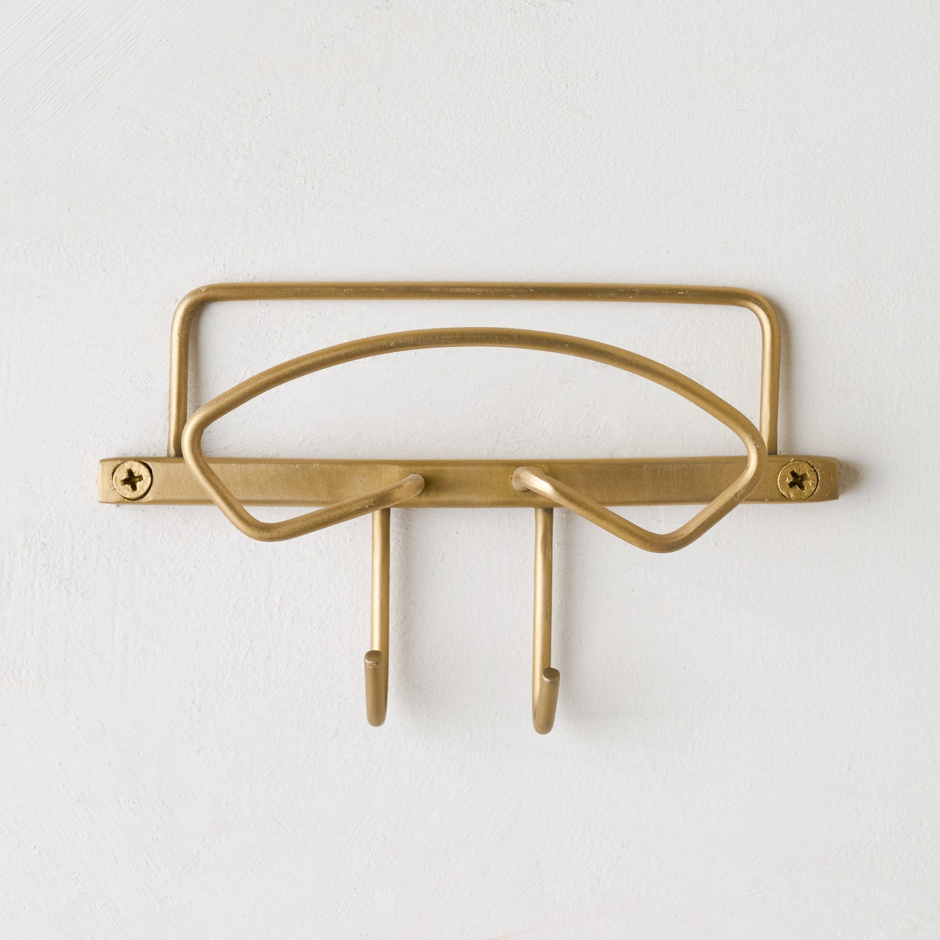 Antique Brass Wyatt Hooks - Single