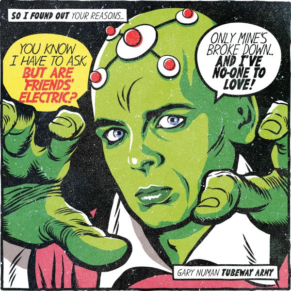 Gary Numan reads your mind as Brainiac