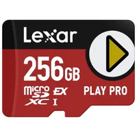 256GB Lexar Play PRO microSD Express Card| $59.99 $49.88 at AmazonSave $10