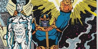 Silver Surfer Thanos Jim Starlin Marvel Comics