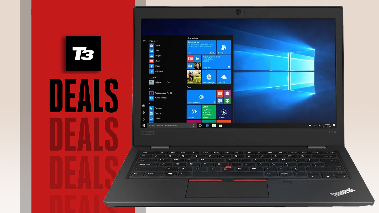 Cheap laptop deals: over $900 off Lenovo's ThinkPad L390 Yoga 2-in