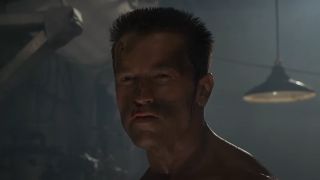 Arnold Schwarzenegger in Commando