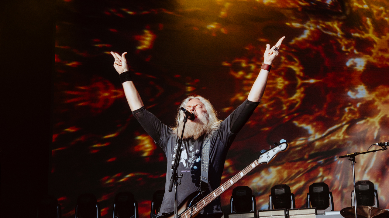 Mastodon on stage at Bloodstock 2025