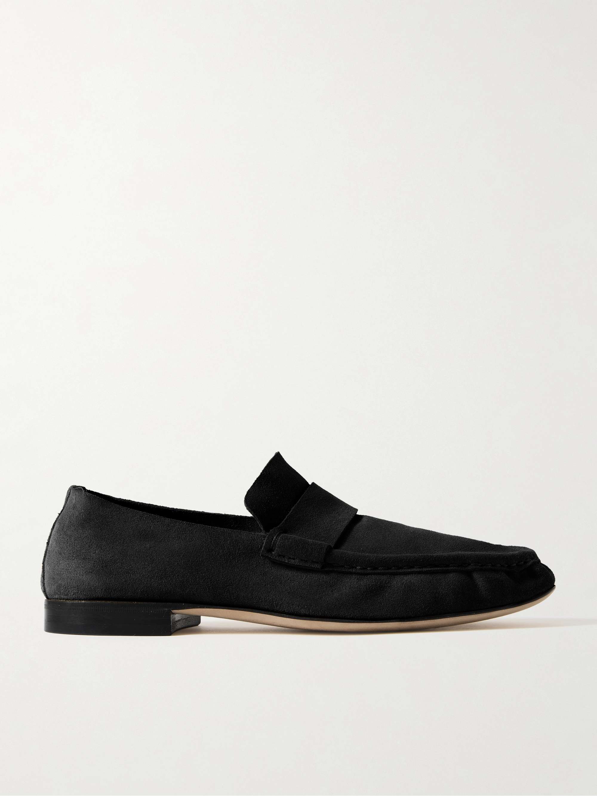 Suede Loafers