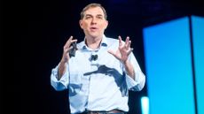 AWS CEO Matt Garman speaking on stage at AWS re:Invent 2024.