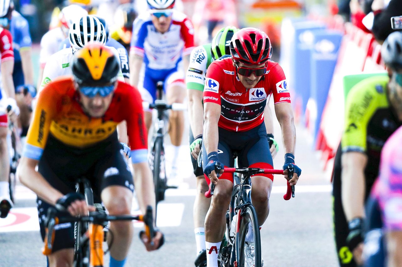 Vuelta Espana 2020 - 75th Edition - 10th stage Castro Urdiales - Suances 185 km - 30/10/2020 - Richard Carapaz (ECU - Ineos Grenadiers) - photo Luis Angel Gomez/BettiniPhoto&Acirc;&copy;2020