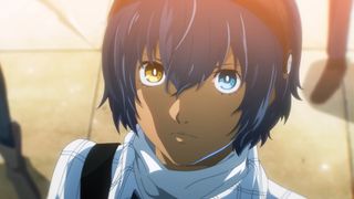 A close-up of the hero in a cutscene during the fantasy RPG, Metaphor: ReFantazio