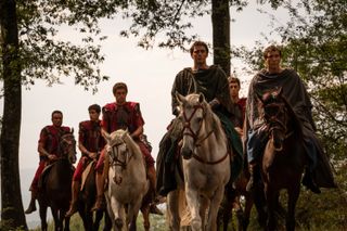 Domina cast — Ben Batt leads the way as Agrippa.