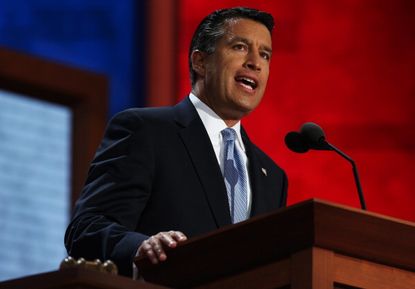 Nevada Gov. Brian Sandoval withdraws name from SCOTUS nominee list. 