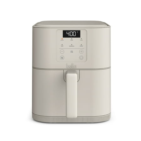 Bella Slim 6.0 Qt Air Fryer, Oatmilk