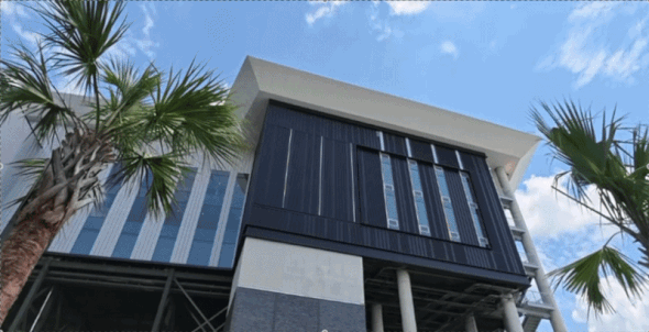 The new Roth Tower at UCF football field. 