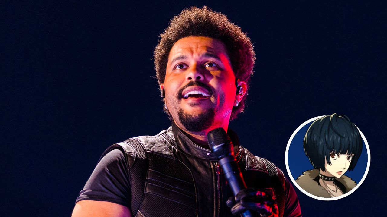 I am obsessed with The Weeknd's slow descent into Persona-addled madness, including Photoshopping a tattoo of Persona 5's biggest baddie on his arm