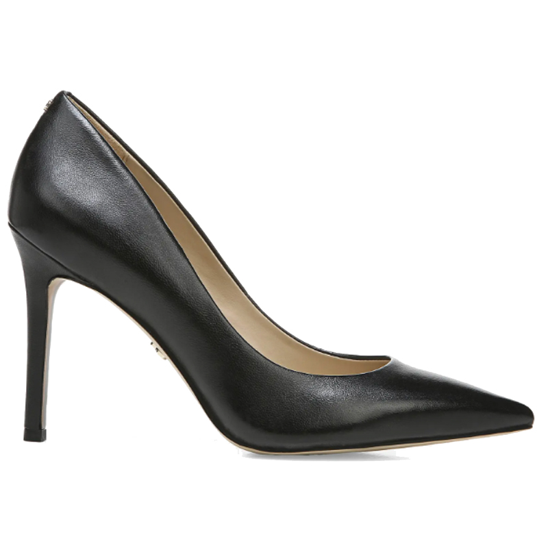 black pointed heels from Sam Edelman