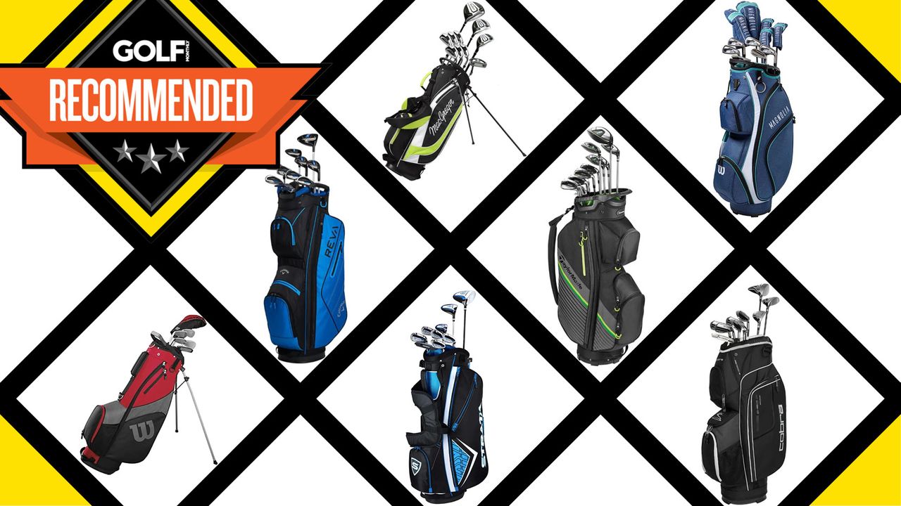 A collection of the best golf club sets for beginners