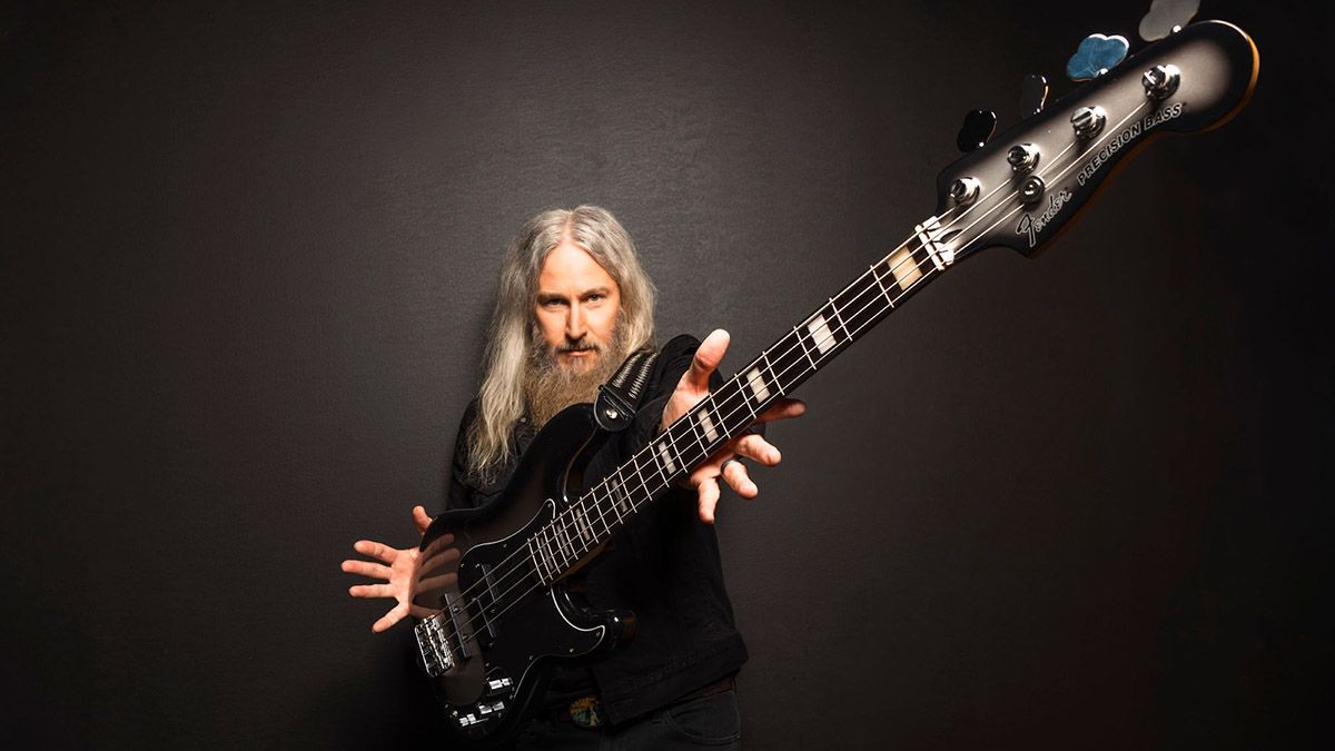 The Fender Troy Sanders Precision Bass is finished in Silverburst and arrives with a host of custom appointments for the Mastodon bassist and vocalist