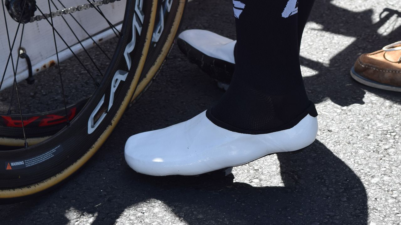 A tech gallery wouldn't be a tech gallery without Adam Hansen's custom carbon shoes