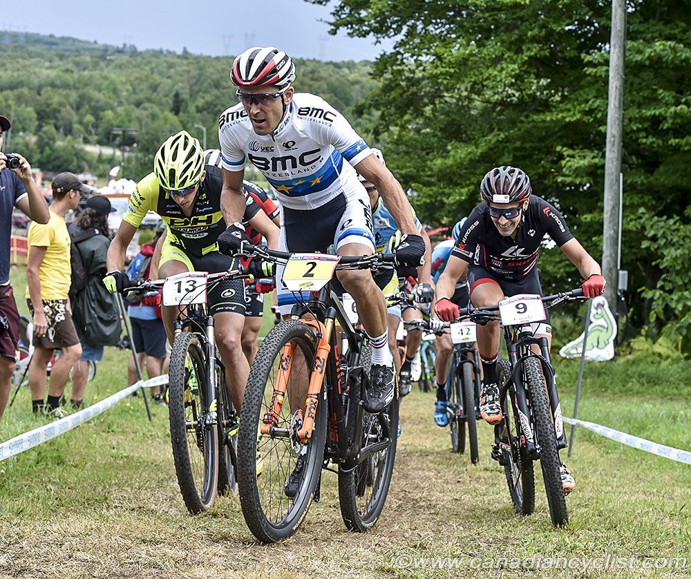 Julien Absalon (BMC) started off slow