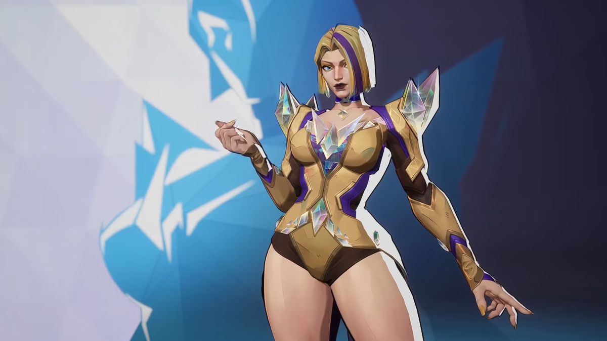 Marvel Rivals Season 3 customisation issues: Emma Frost's Diamond Skin competitive costume.