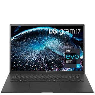Product shot of LG Gram 17, one of the best 17-inch laptops
