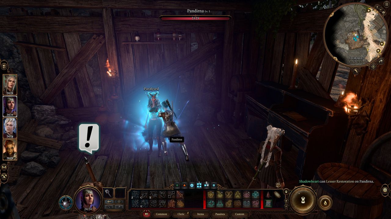 Baldur's Gate 3 pandirna