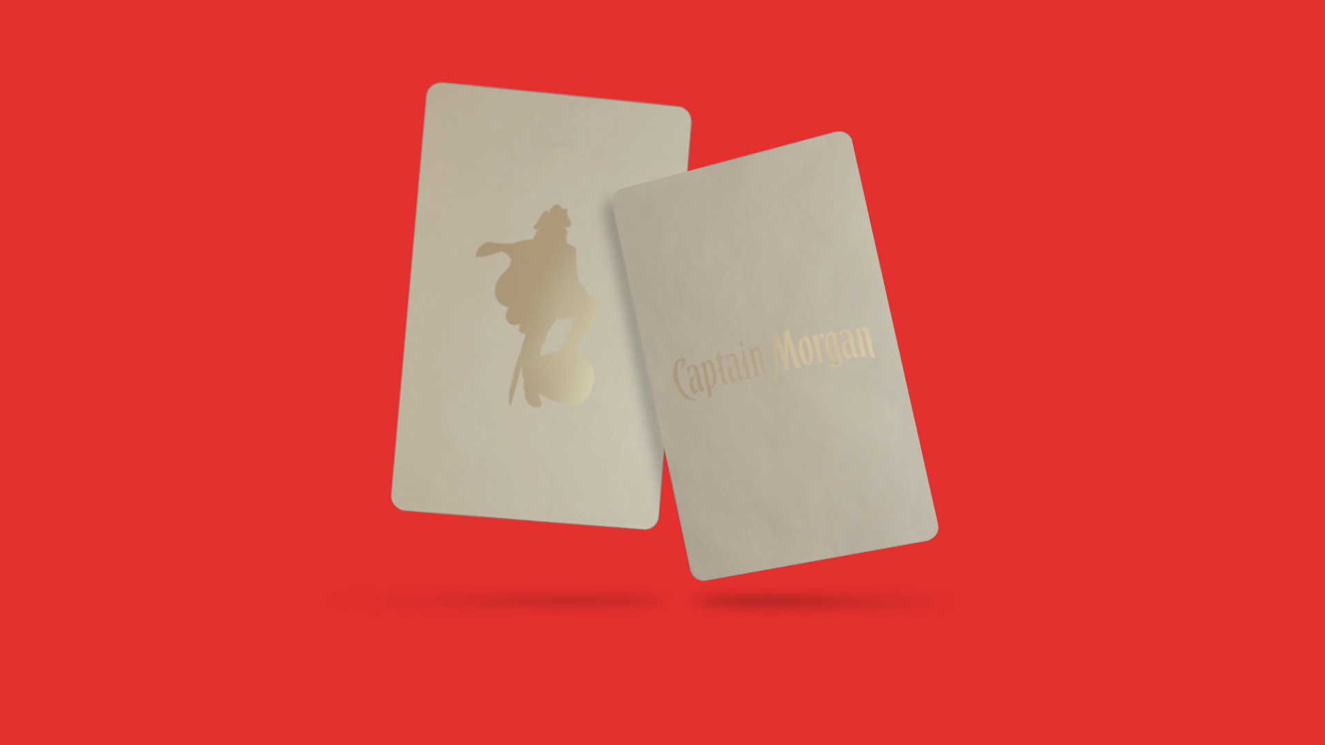 WIN! A limited edition Captain Morgan Better Than Gold Card!
