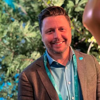 Salesforces nordenchef Dan bjurman på Dreamforce 2023