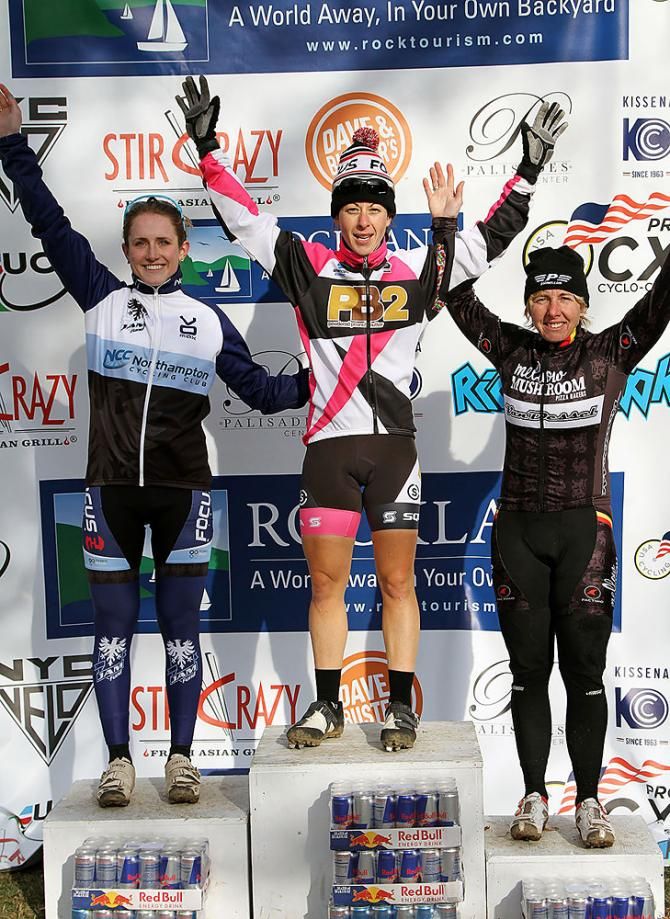 Super Cross Cup 1 elite women's podium