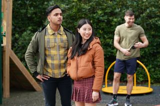 Imran Maalik goes on a date with Serena in Hollyoaks.