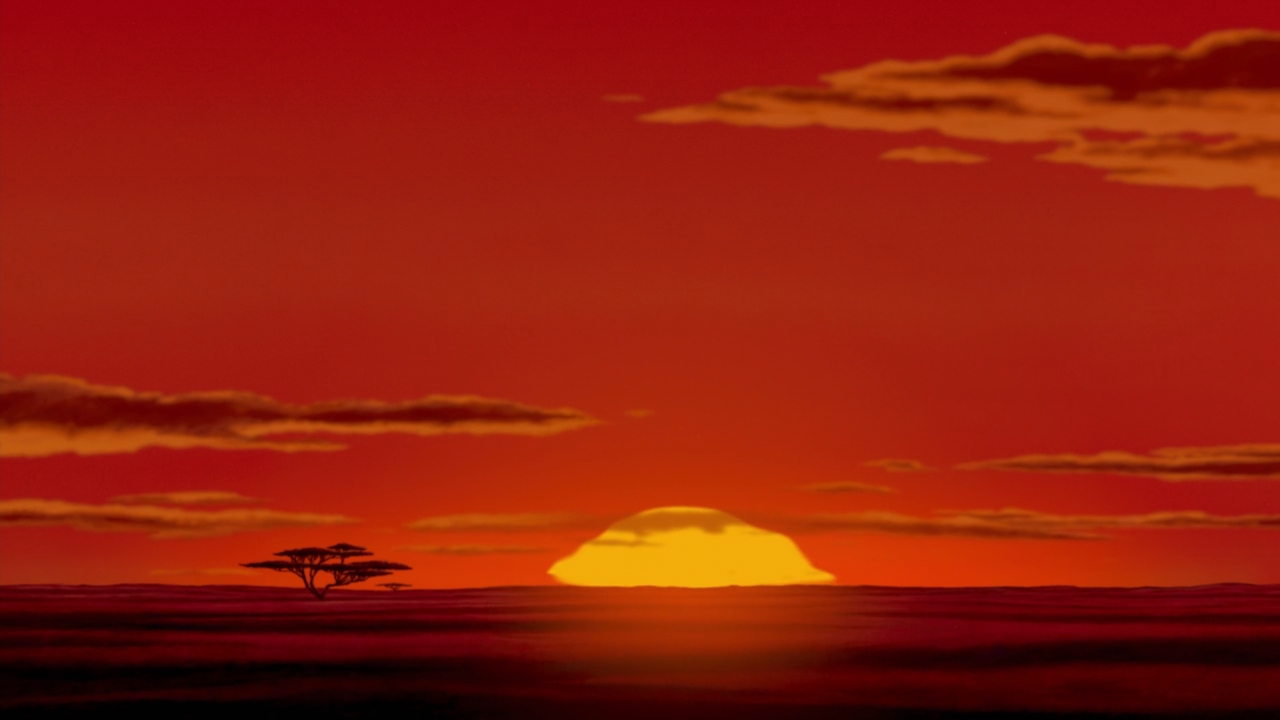 Lion KIng sunrise