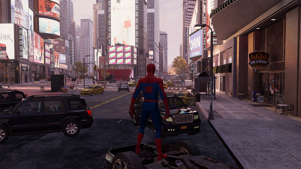 Spider-Man Remastered settings quality comparison