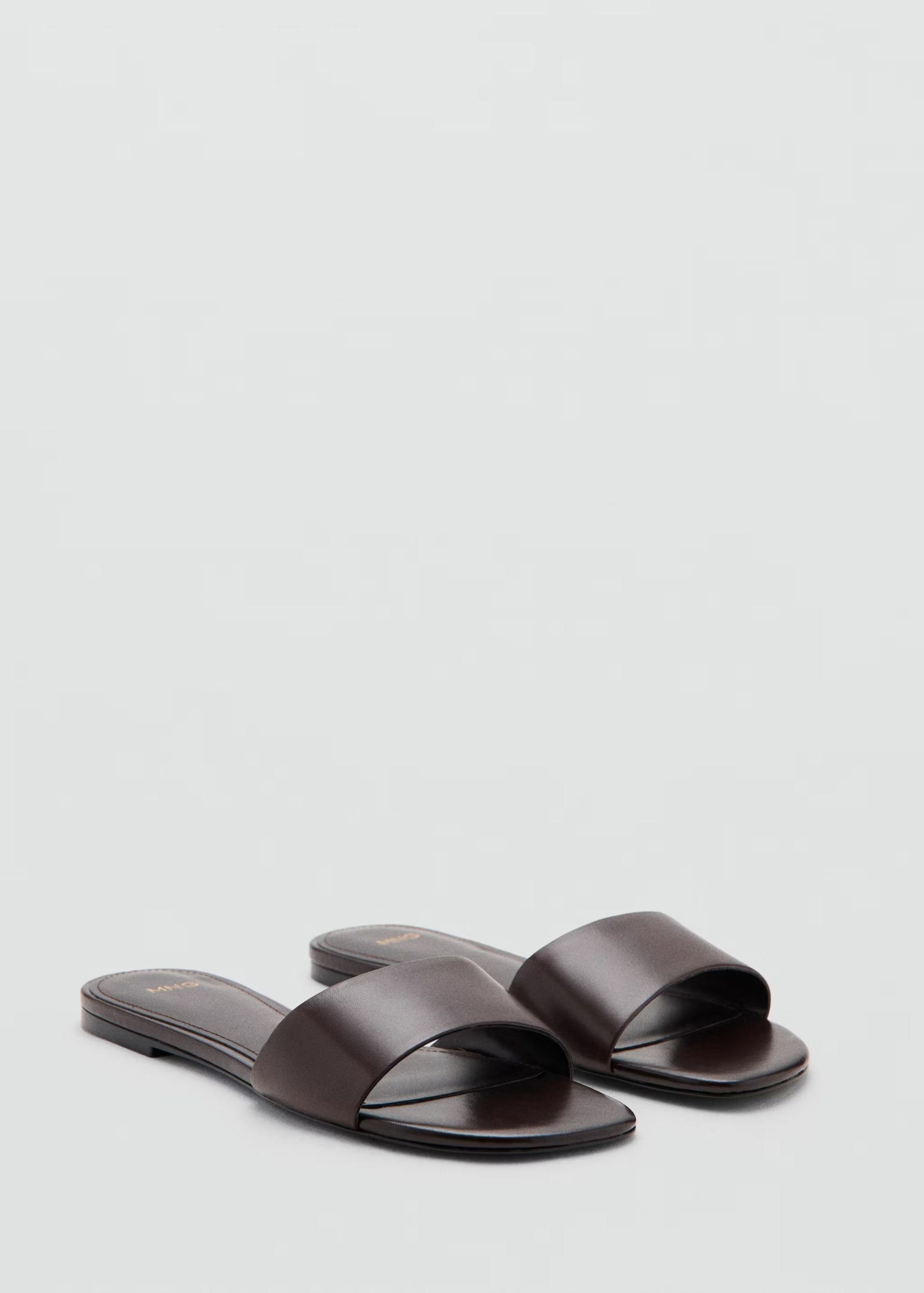 Flat Leather Sandal - Women | Mango United Kingdom