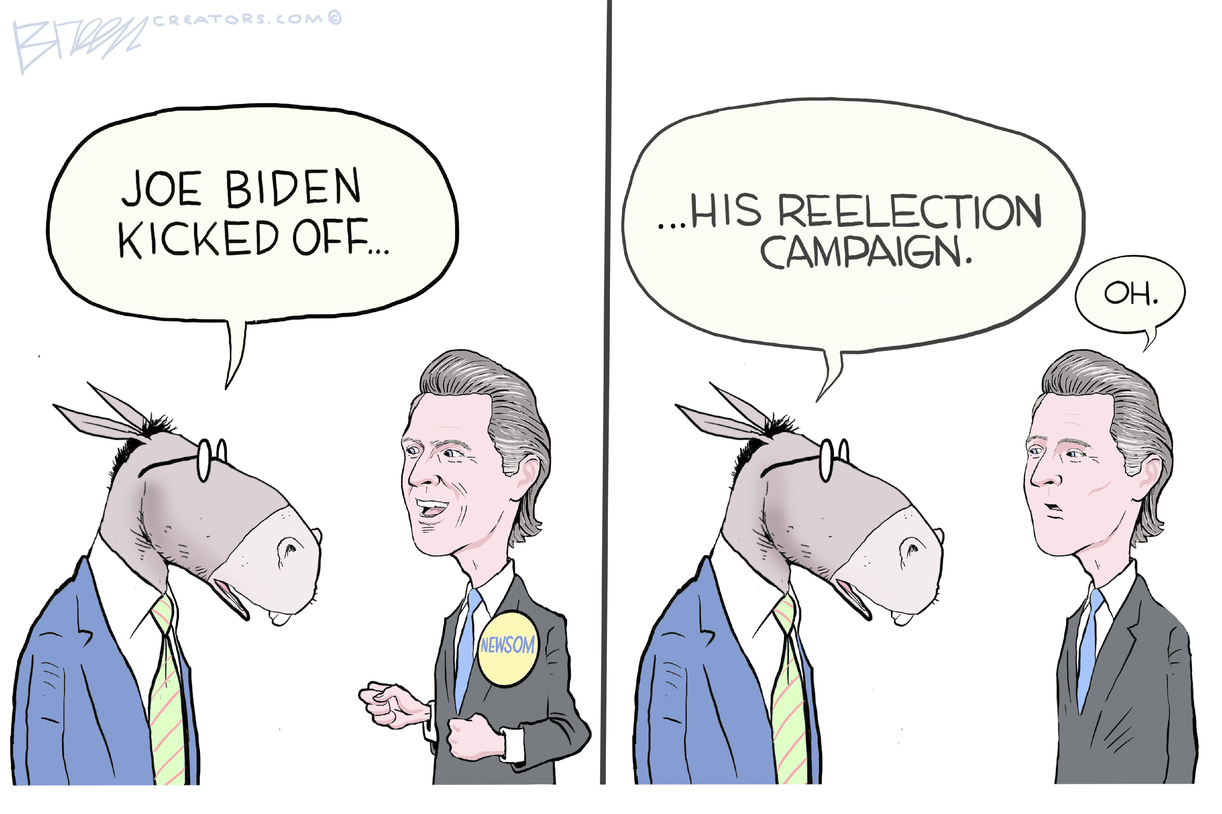 5 spry cartoons about Biden's re-election bid | The Week