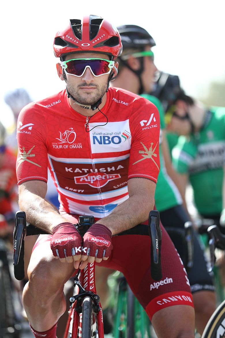 Nathan Haas (Katusha-Alpecin) before stage 3 of the Tour of Oman.