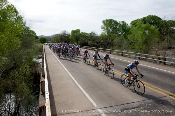 The woman's field crosses the Gila river.