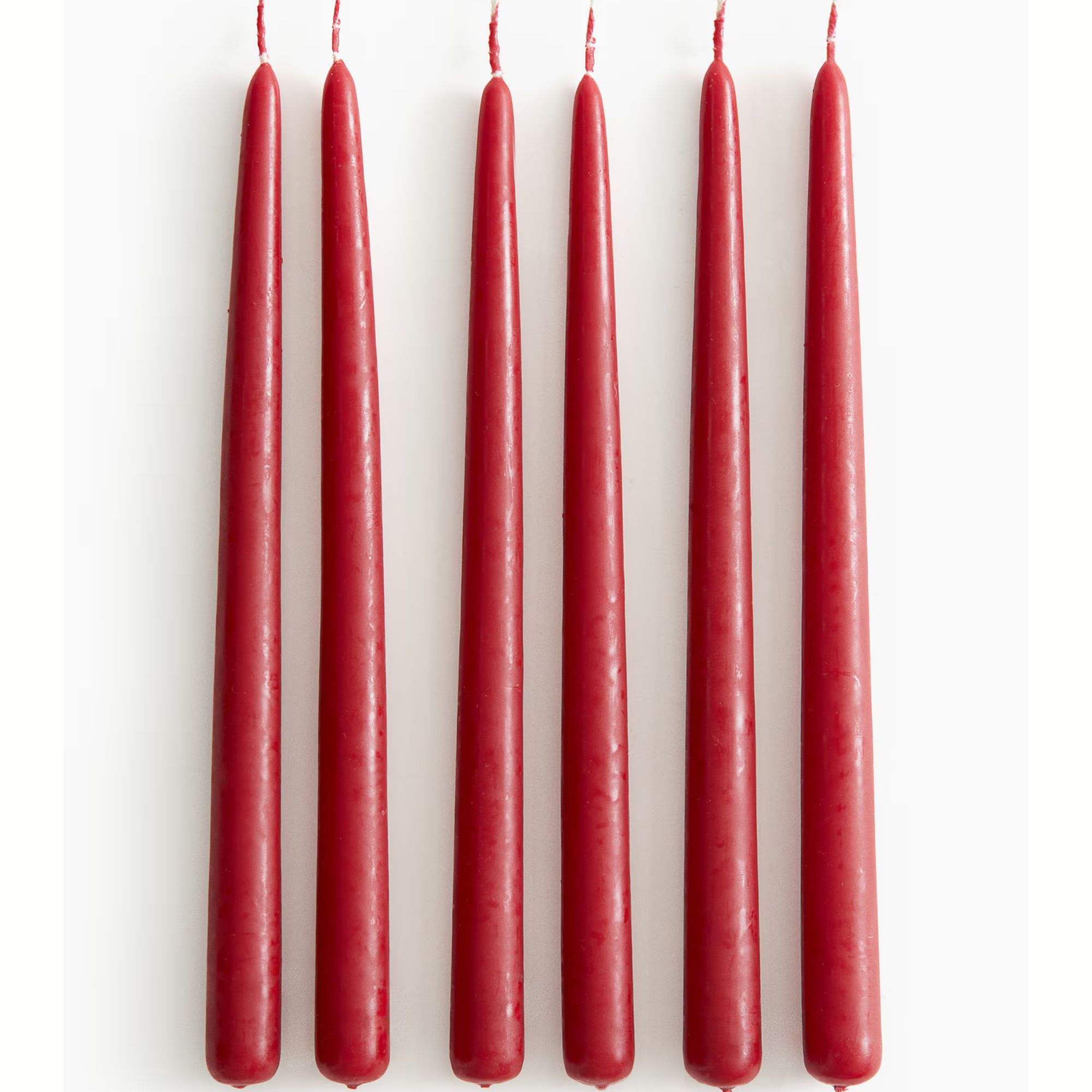 H&amp;amp;M, Red Taper Candles 6-Pack