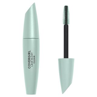 COVERGIRL, Covergirl Lash Blast Clean Volume Mascara, Vegan Formula, Volumizing, Smudge-Proof, Cruelty Free, Black Brown, 1 Count