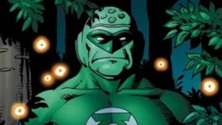 DC Comics artwork of Green Lantern Green Man