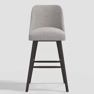 Threshold Geller Modern Textured Linen Counter Height Barstool