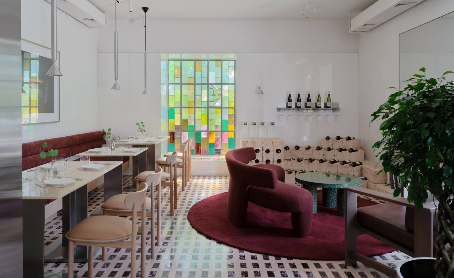 Six Coffee + Wine in Almaty is a playful study in contrasts | Wallpaper*