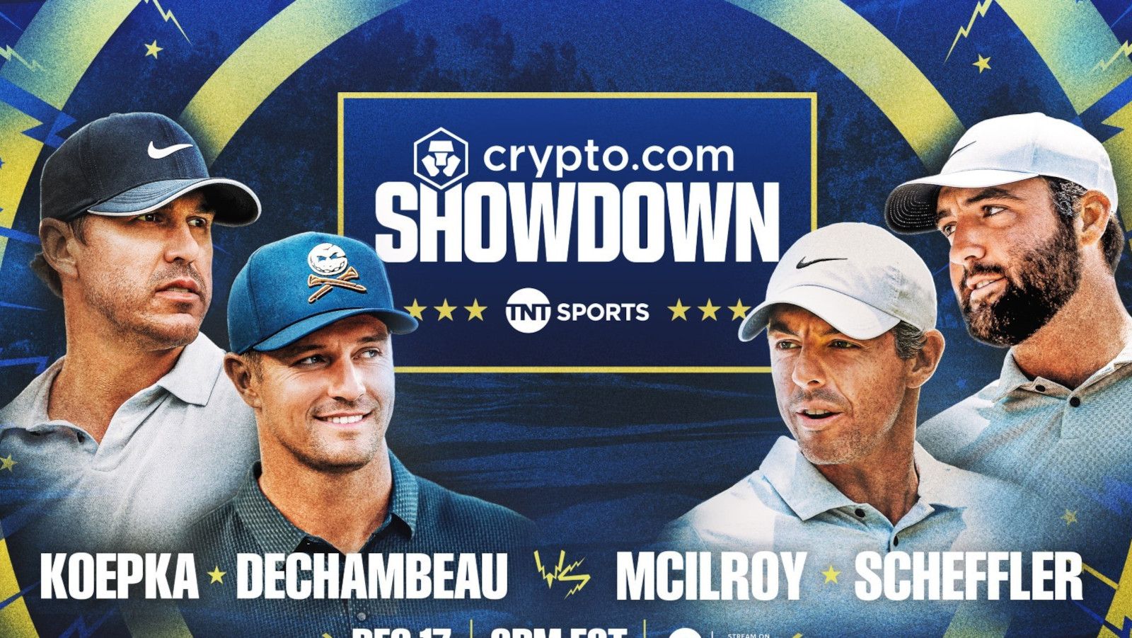 The Crypto.com Showdown: date, golfers & everything we know | What to Watch