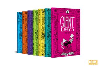 Giant Days Library Edition hardcovers