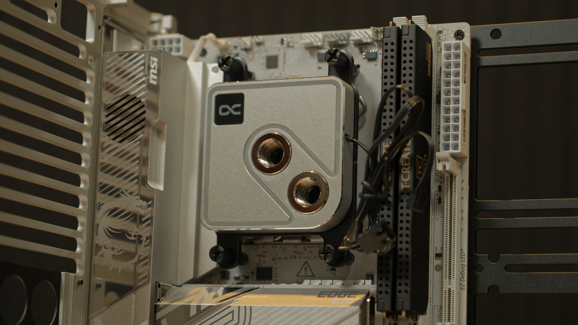 Greyscale ITX Build Cooling