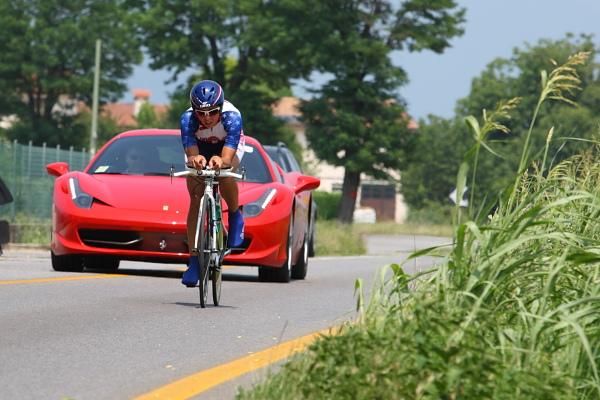 Ferrari race support for Carmen Small (United States)