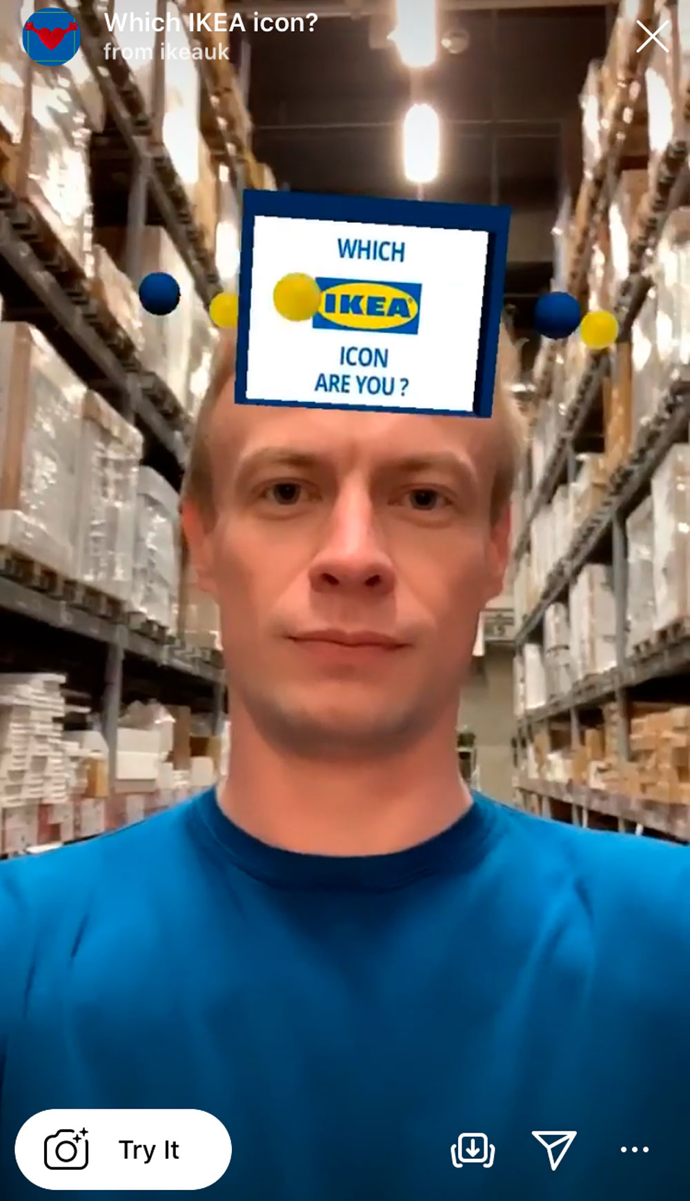 filter and blue tshirt
