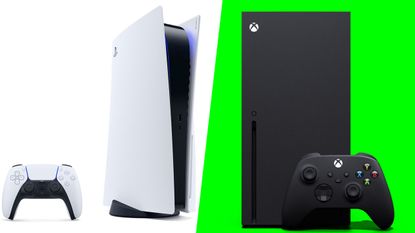PS5 console and Xbox Series X