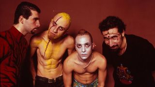 A press shot of System Of A Down from 2001