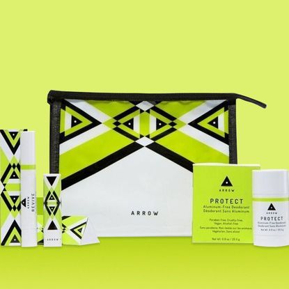 Font, Packaging and labeling, Graphic design, Cosmetics, Graphics, Triangle,