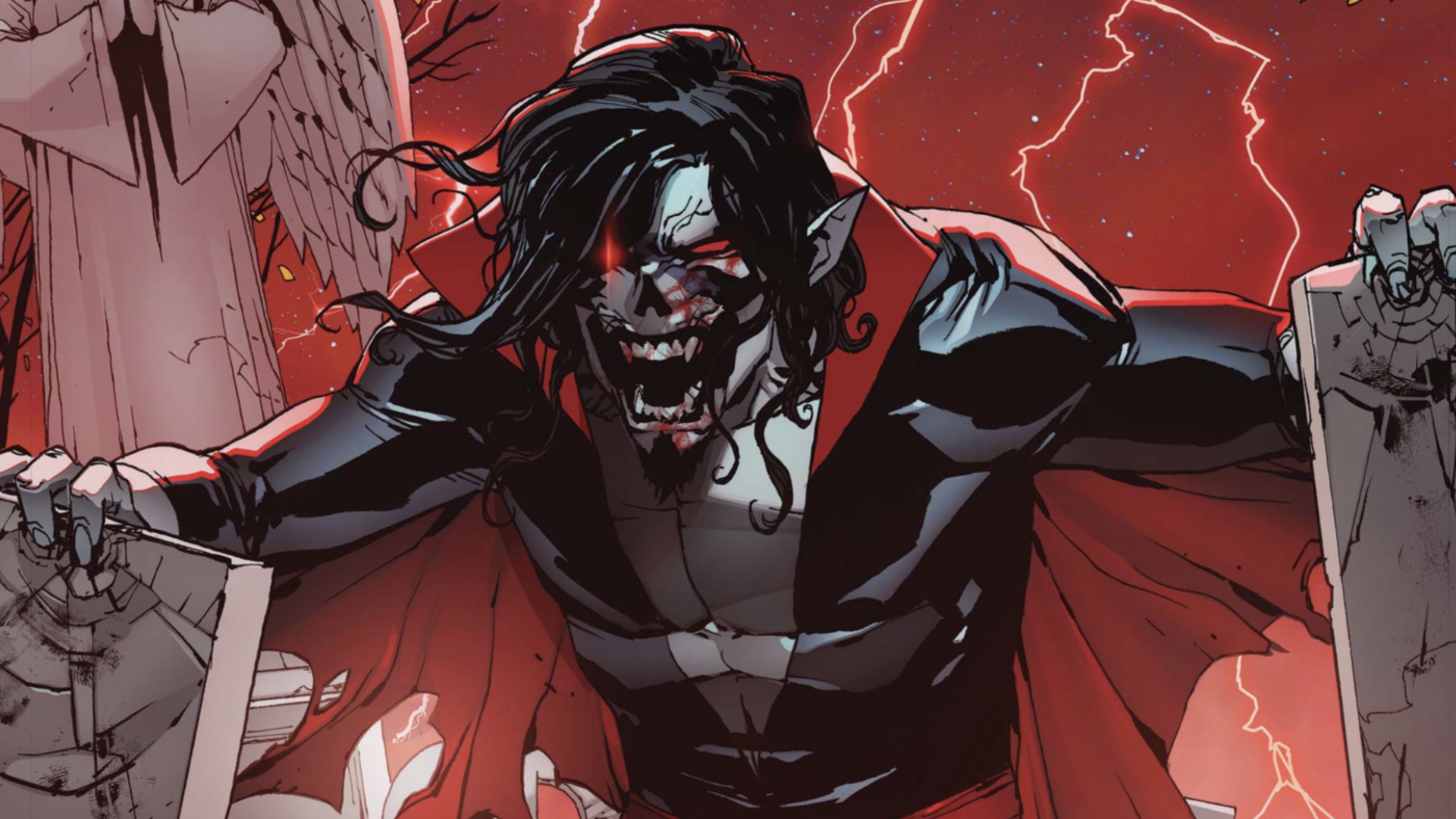 Morbius possess a healing factor
